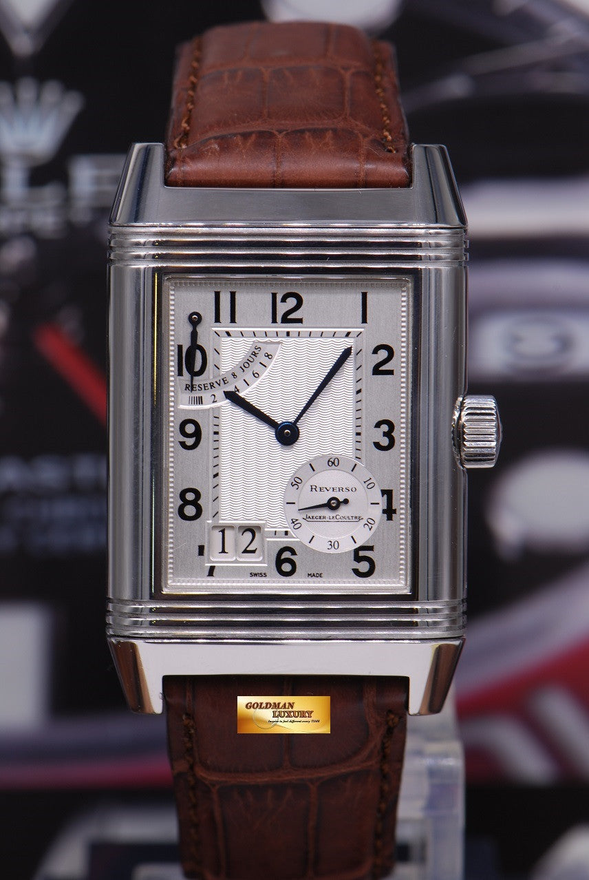 [SOLD] JAEGER-LeCOULTRE REVERSO 8 DAYS BIG DATE GRANDE Ref 240.8.15 MANUAL