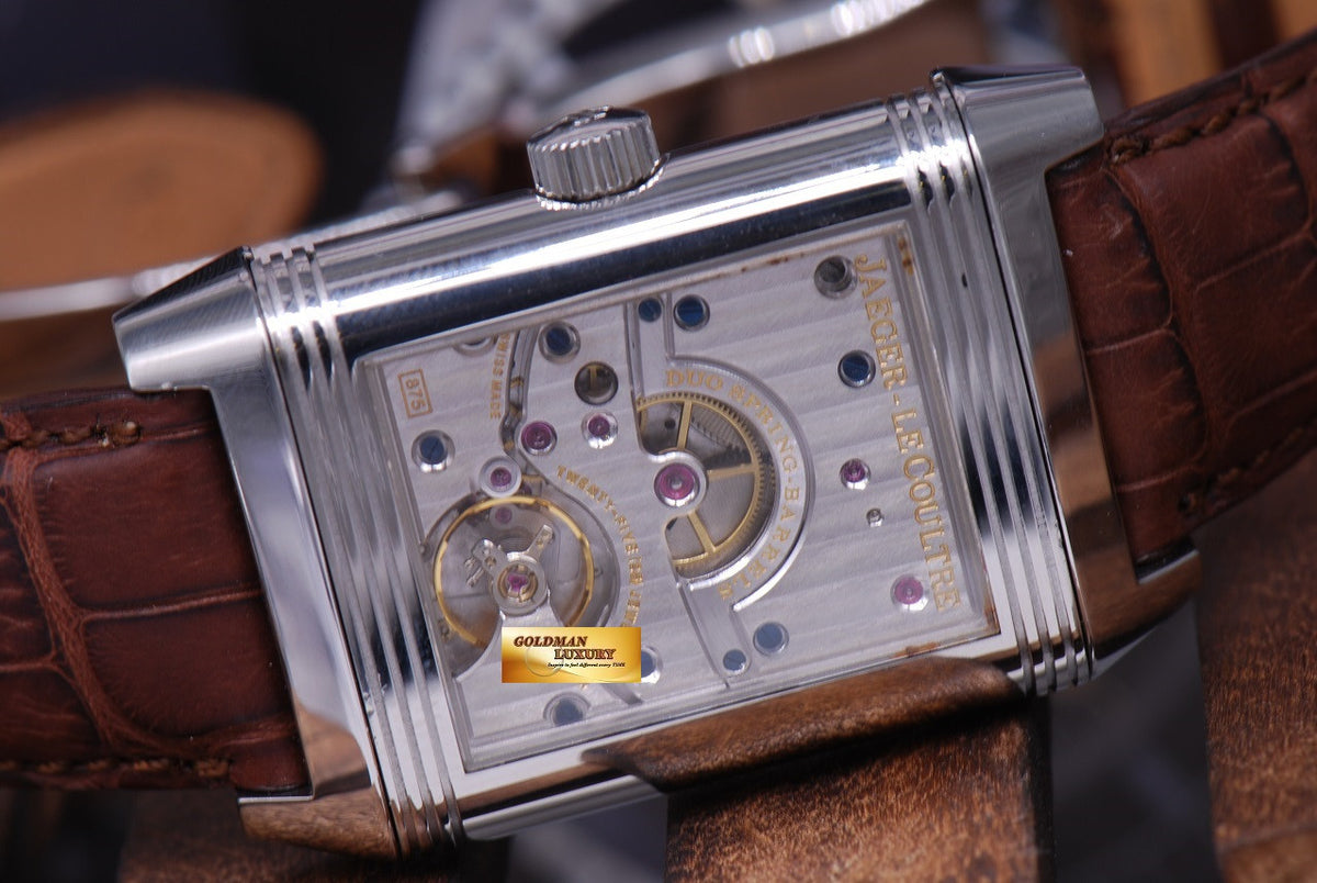 [SOLD] JAEGER-LeCOULTRE REVERSO 8 DAYS BIG DATE GRANDE Ref 240.8.15 MANUAL