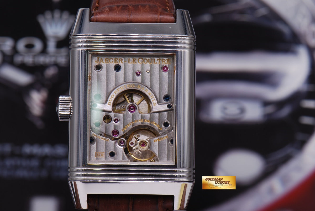 [SOLD] JAEGER-LeCOULTRE REVERSO 8 DAYS BIG DATE GRANDE Ref 240.8.15 MANUAL