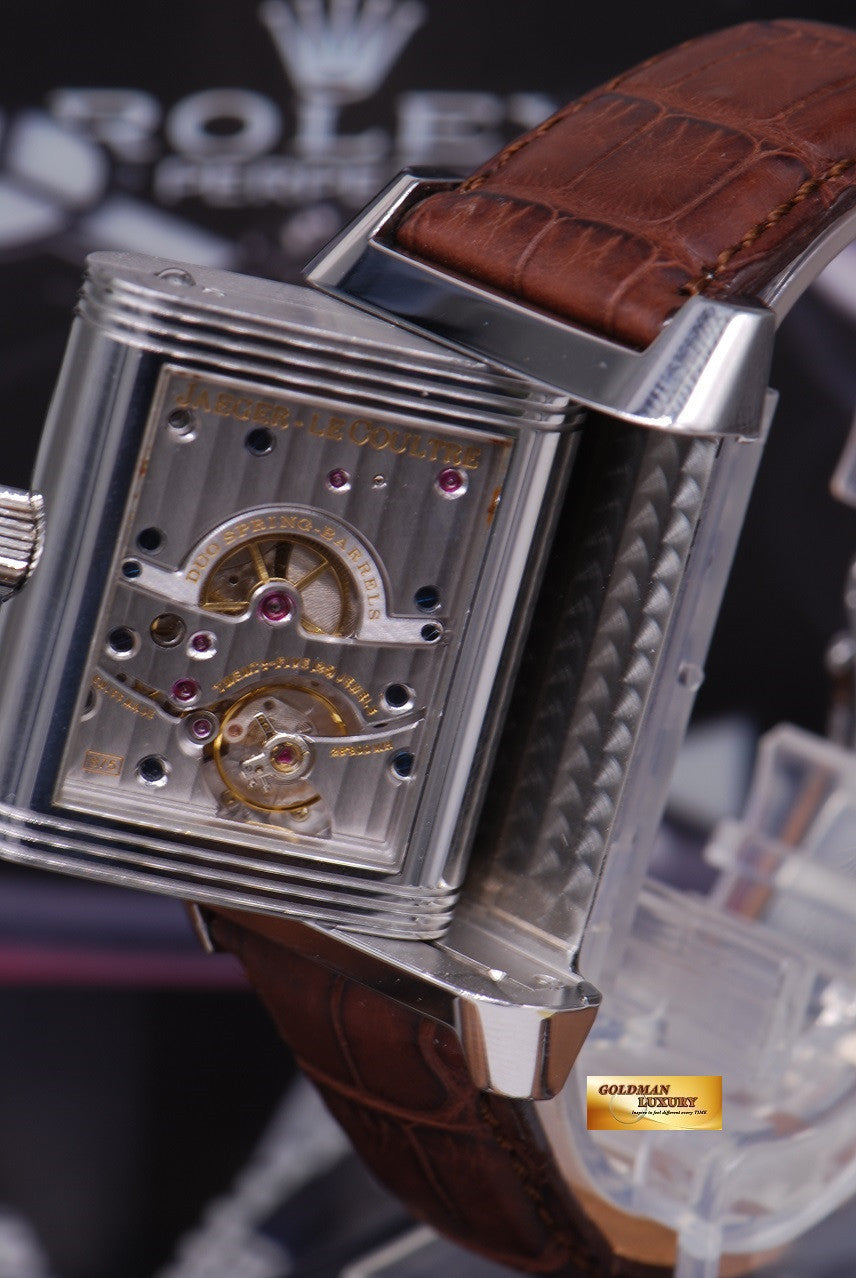 [SOLD] JAEGER-LeCOULTRE REVERSO 8 DAYS BIG DATE GRANDE Ref 240.8.15 MANUAL