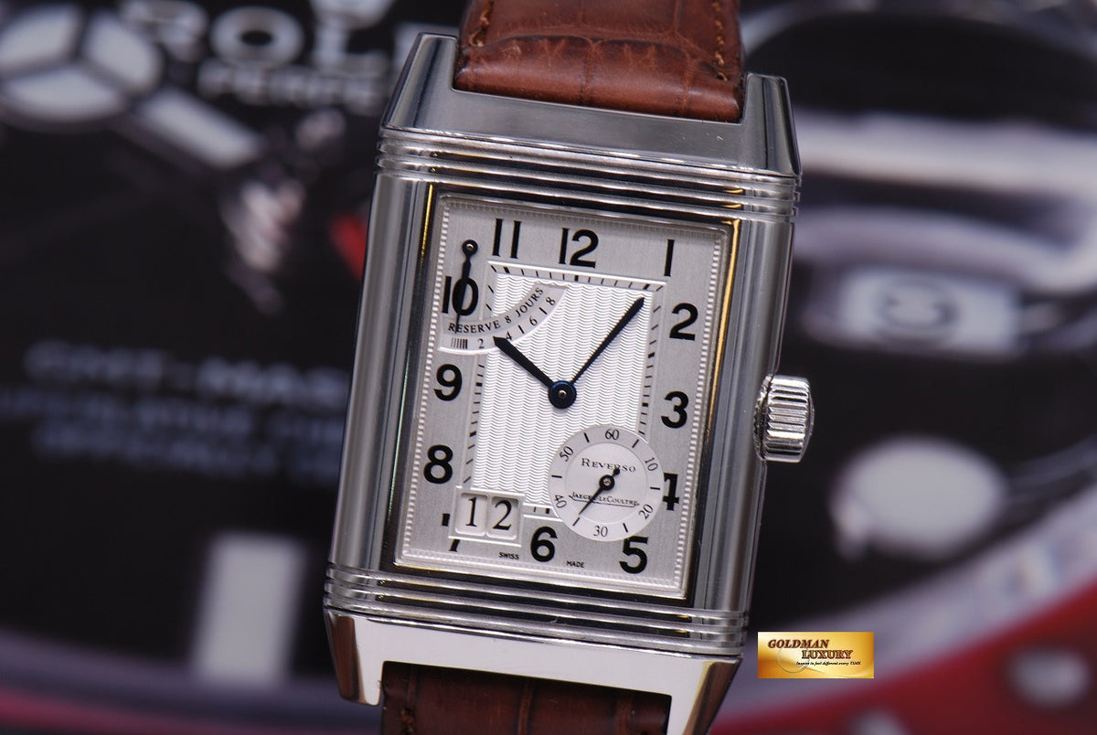 [SOLD] JAEGER-LeCOULTRE REVERSO 8 DAYS BIG DATE GRANDE Ref 240.8.15 MANUAL