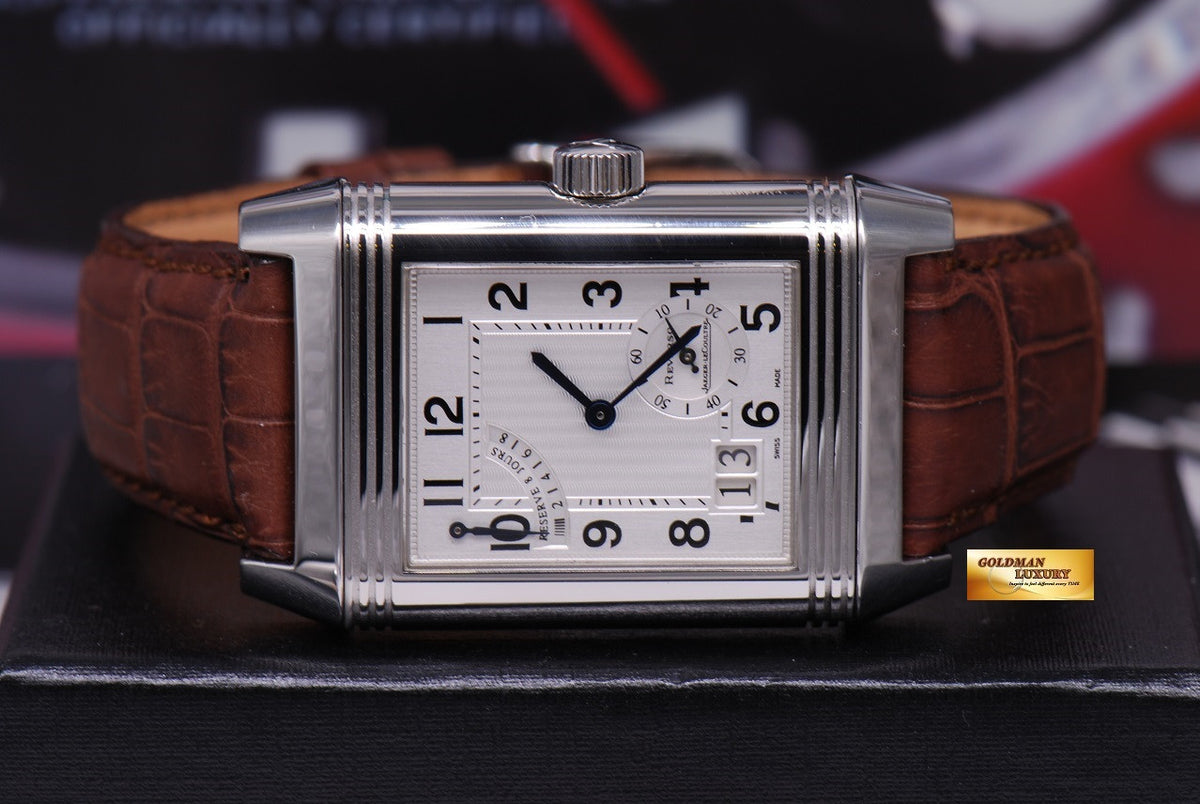 [SOLD] JAEGER-LeCOULTRE REVERSO 8 DAYS BIG DATE GRANDE Ref 240.8.15 MANUAL