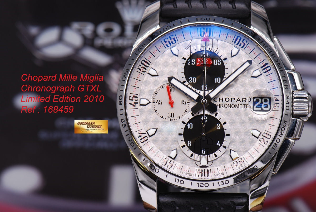 [SOLD] CHOPARD MILLE MIGLIA GTXL CHRONOGRAPH 44mm LIMITED EDITION 2010 (MINT)
