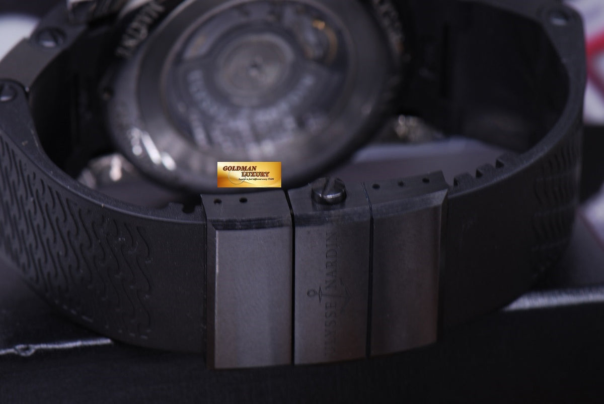 [SOLD] ULYSSE NARDIN MAXI MARINE DIVER GENTS 45mm TITANIUM & GOLD in RUBBER