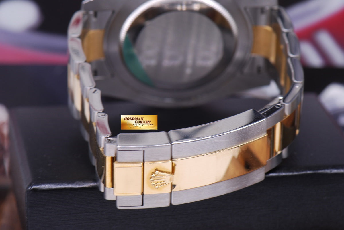 [SOLD] ROLEX OYSTER PERPETUAL GMT-MASTER II HALF-GOLD Ref 116713LN (MINT)