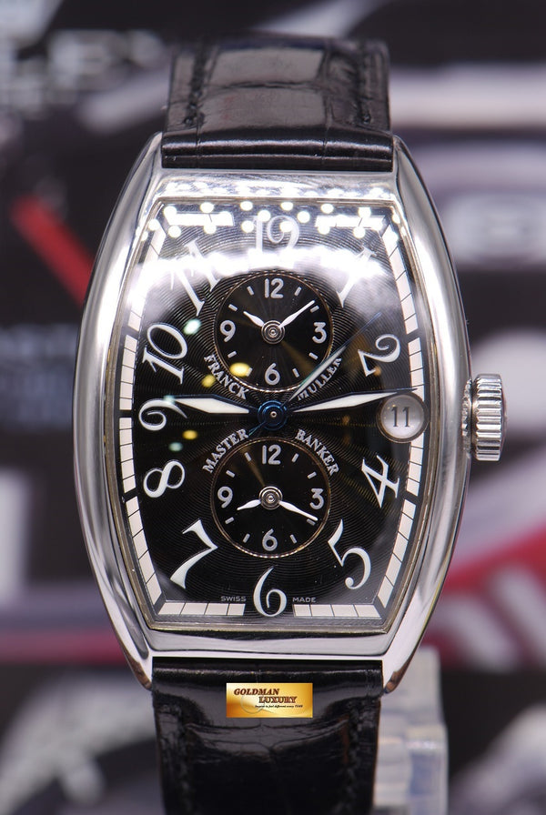 [SOLD] FRANCK MULLER MASTER BANKER 3 GMT CURVEX AUTOMATIC BLACK