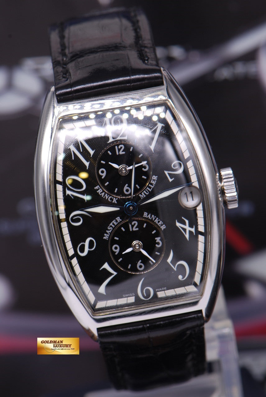 [SOLD] FRANCK MULLER MASTER BANKER 3 GMT CURVEX AUTOMATIC BLACK