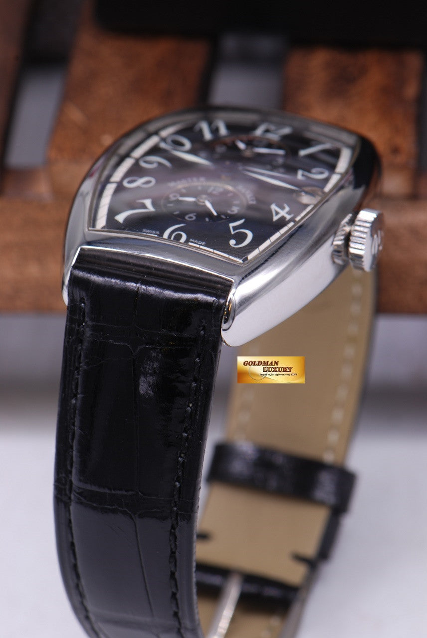 [SOLD] FRANCK MULLER MASTER BANKER 3 GMT CURVEX AUTOMATIC BLACK