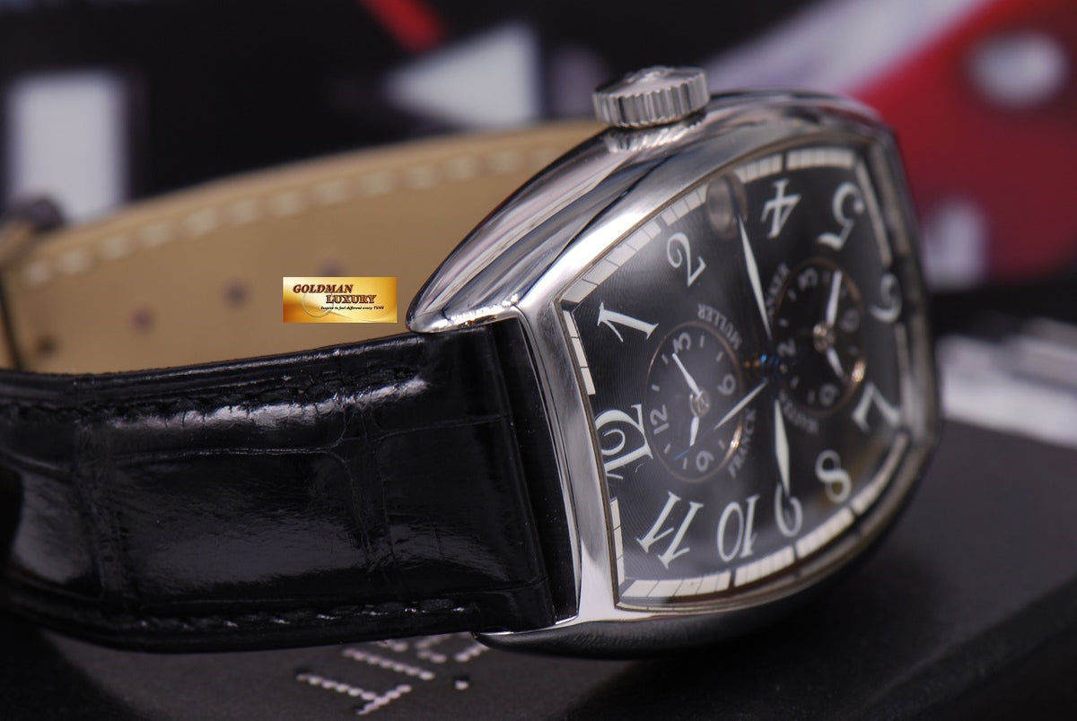 [SOLD] FRANCK MULLER MASTER BANKER 3 GMT CURVEX AUTOMATIC BLACK