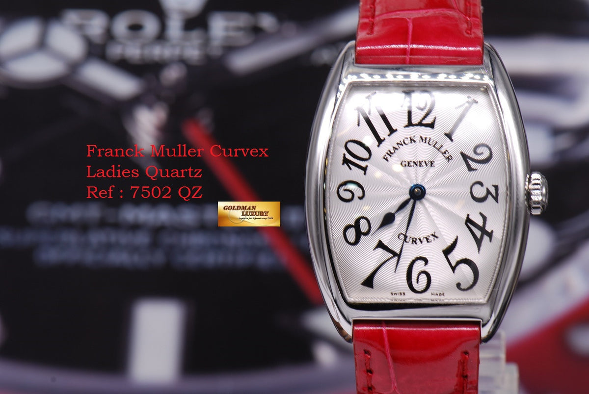 [SOLD] FRANCK MULLER CURVEX LADIES QUARTZ 7502 QZ