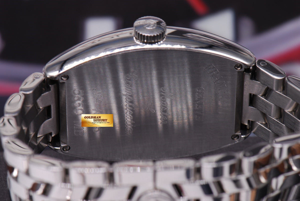 [SOLD] FRANCK MULLER MASTER BANKER 3 GMT CURVEX AUTOMATIC BLUE (MINT)