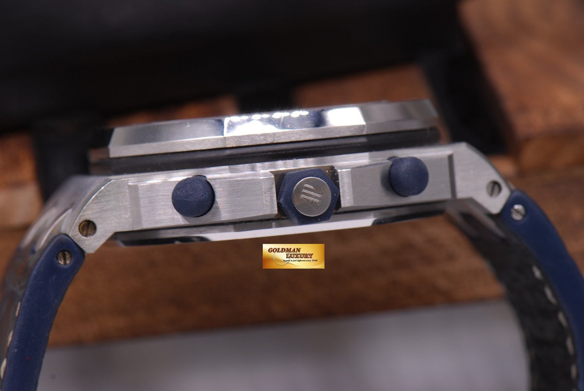 [SOLD] AUDEMARS PIGUET ROYAL OAK OFFSHORE 44mm CHRONOGRAPH NAVY AUTOMATIC (MINT)