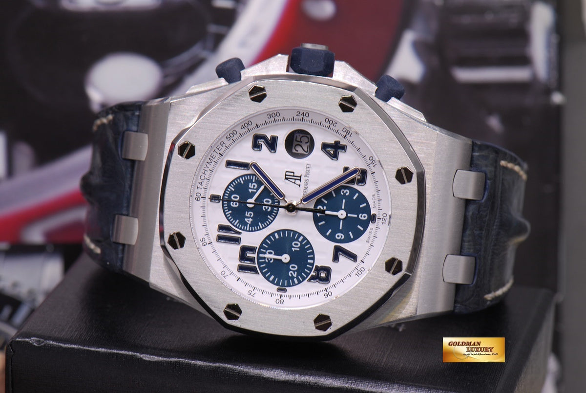 [SOLD] AUDEMARS PIGUET ROYAL OAK OFFSHORE 44mm CHRONOGRAPH NAVY AUTOMATIC (MINT)