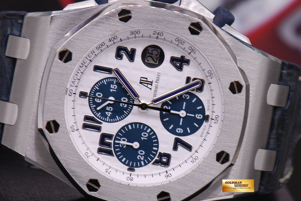 [SOLD] AUDEMARS PIGUET ROYAL OAK OFFSHORE 44mm CHRONOGRAPH NAVY AUTOMATIC (MINT)
