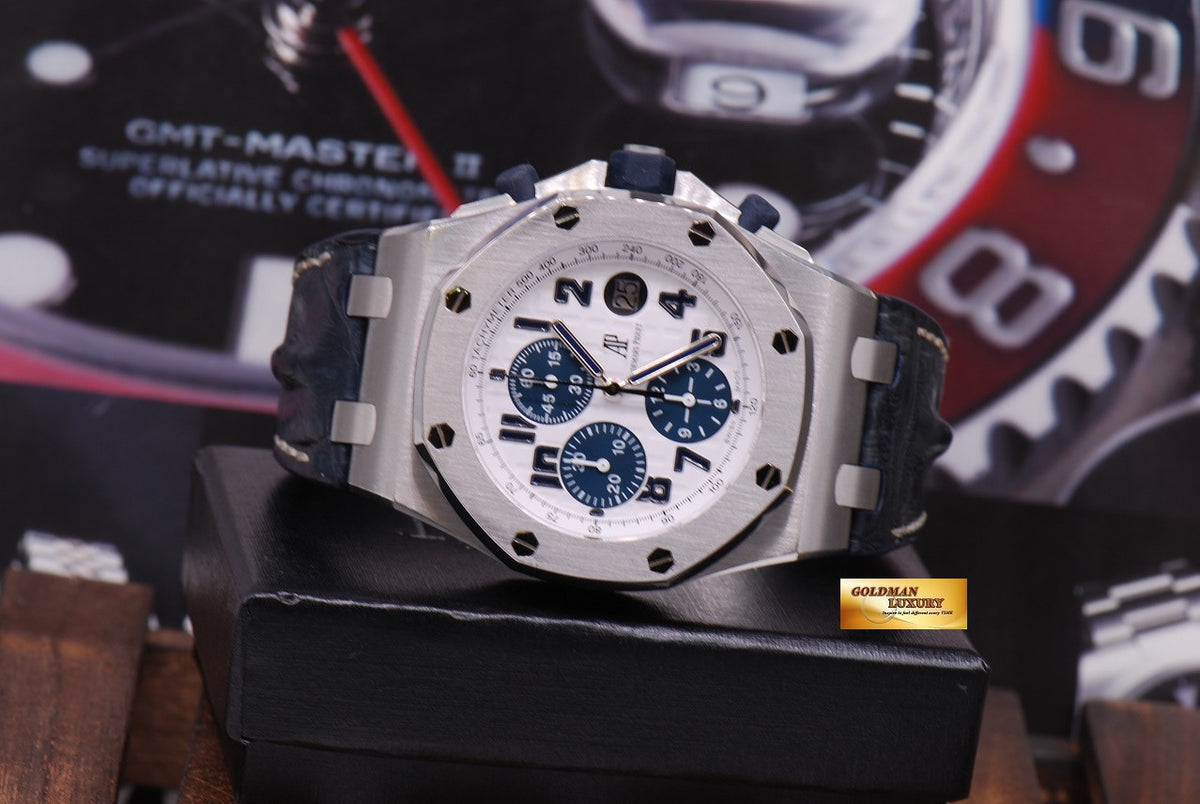 [SOLD] AUDEMARS PIGUET ROYAL OAK OFFSHORE 44mm CHRONOGRAPH NAVY AUTOMATIC (MINT)