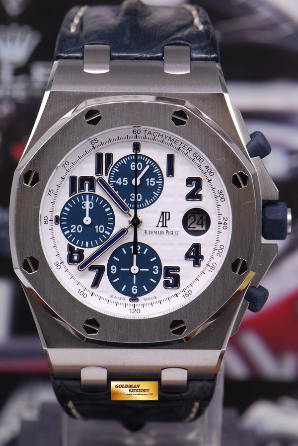 [SOLD] AUDEMARS PIGUET ROYAL OAK OFFSHORE 44mm CHRONOGRAPH NAVY AUTOMATIC (MINT)