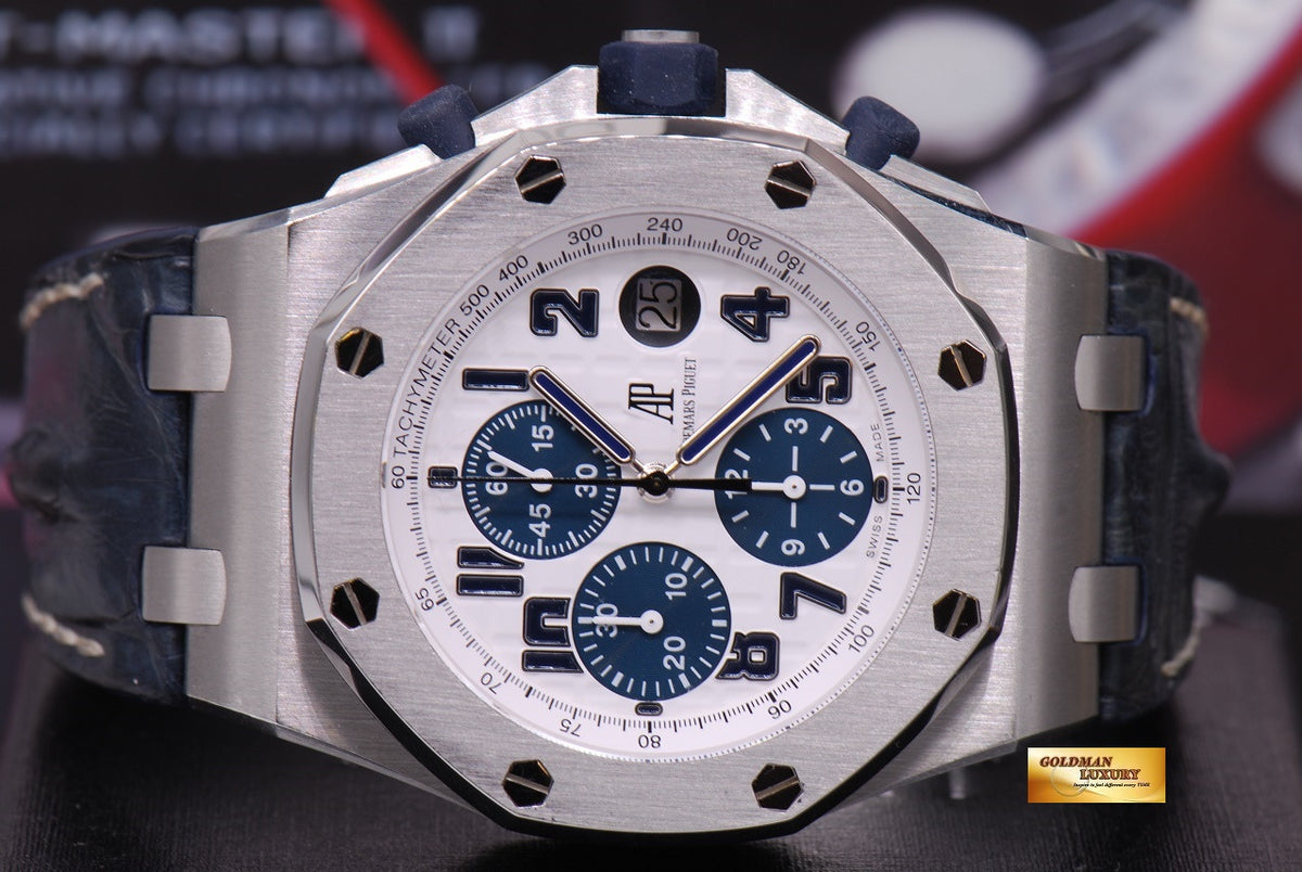 [SOLD] AUDEMARS PIGUET ROYAL OAK OFFSHORE 44mm CHRONOGRAPH NAVY AUTOMATIC (MINT)