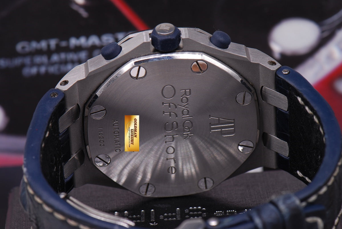 [SOLD] AUDEMARS PIGUET ROYAL OAK OFFSHORE 44mm CHRONOGRAPH NAVY AUTOMATIC (MINT)