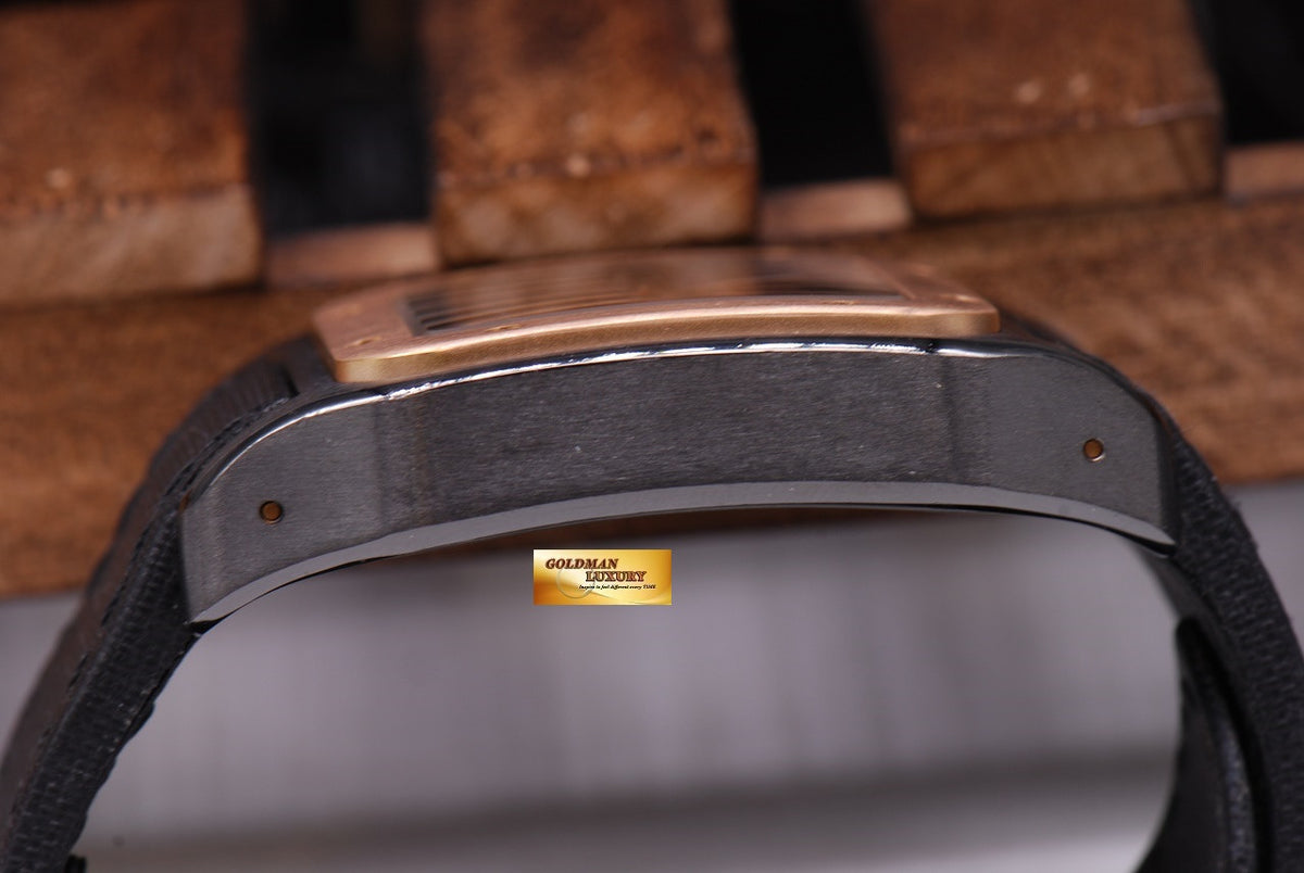 [SOLD] CARTIER SANTOS 100 XL ADLC BLACK HALF-GOLD AUTOMATIC (MINT)