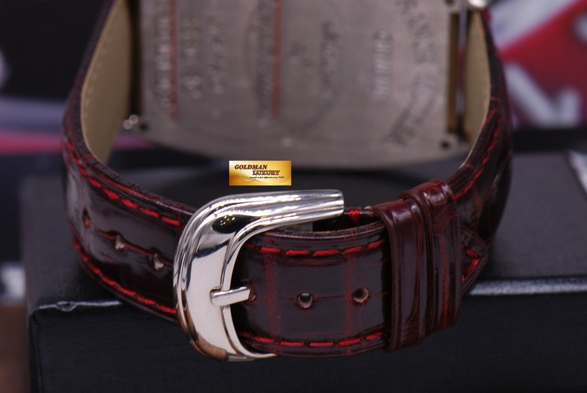 [SOLD] FRANCK MULLER CURVEX 18K WHITE GOLD GENTS RELIEF AUTOMATIC Ref 8880 SC (MINT)