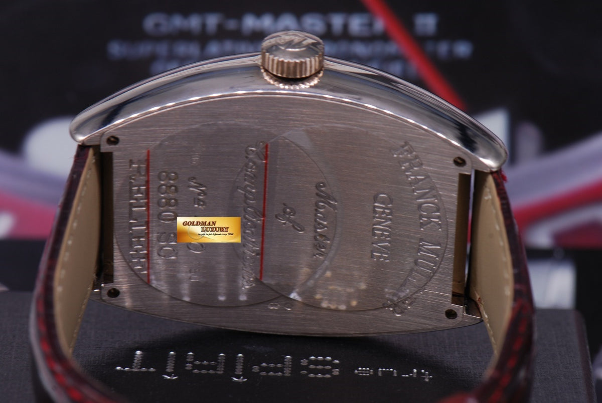 [SOLD] FRANCK MULLER CURVEX 18K WHITE GOLD GENTS RELIEF AUTOMATIC Ref 8880 SC (MINT)