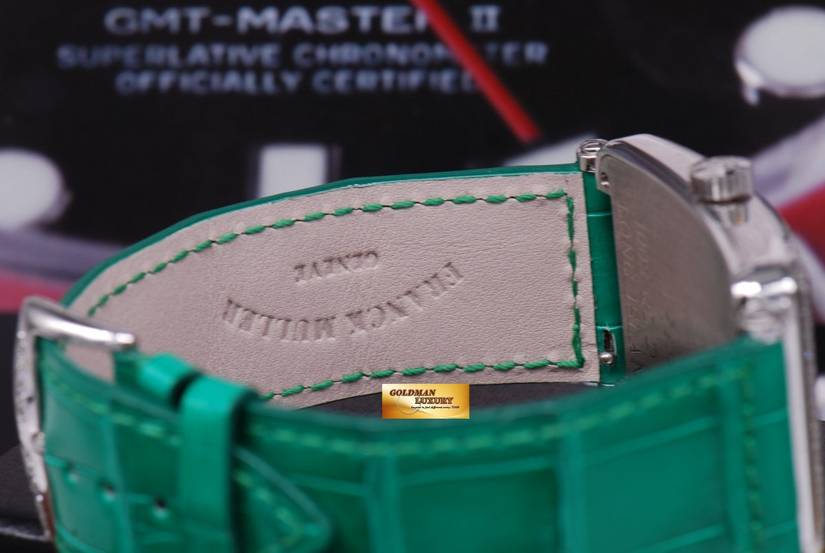 [SOLD] FRANCK MULLER LONG ISLAND 1 ROW DIAMONDS QUARTZ 1002 QZ D 1R (NEW)