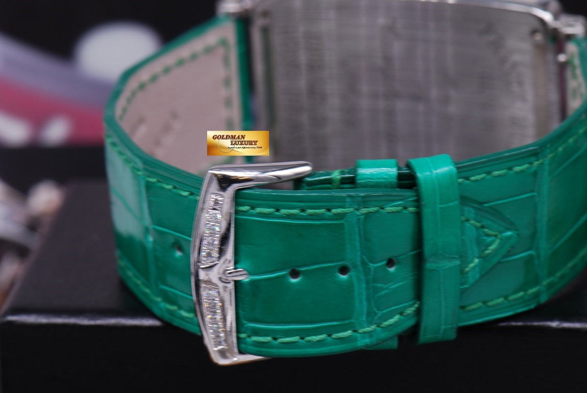 [SOLD] FRANCK MULLER LONG ISLAND 1 ROW DIAMONDS QUARTZ 1002 QZ D 1R (NEW)