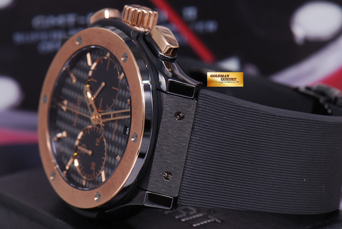 [SOLD] HUBLOT CLASSIC FUSION CERAMIC & ROSE GOLD 45mm CHRONOGRAPH (LNIB)