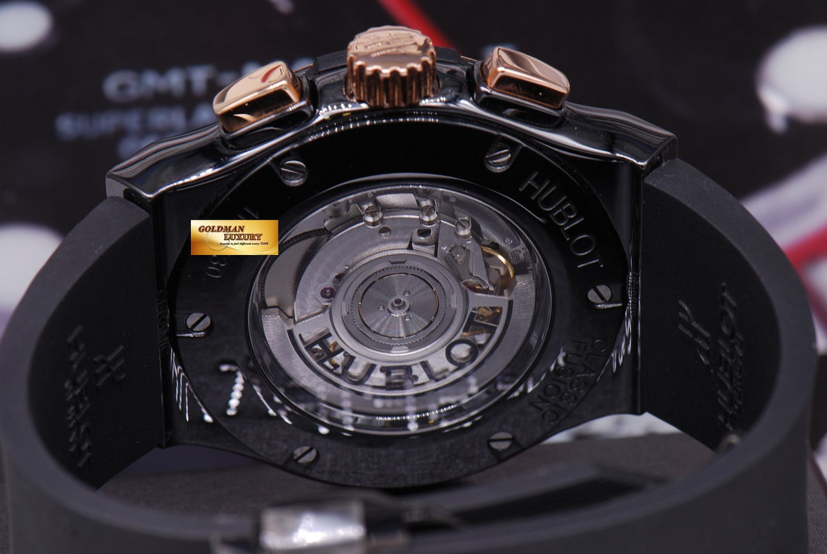 [SOLD] HUBLOT CLASSIC FUSION CERAMIC & ROSE GOLD 45mm CHRONOGRAPH (LNIB)