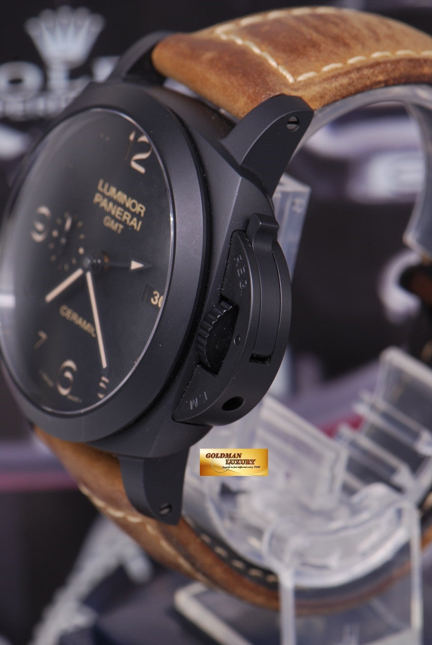 [SOLD] PANERAI LUMINOR GMT CERAMICA PAM 441 AUTOMATIC (MINT)