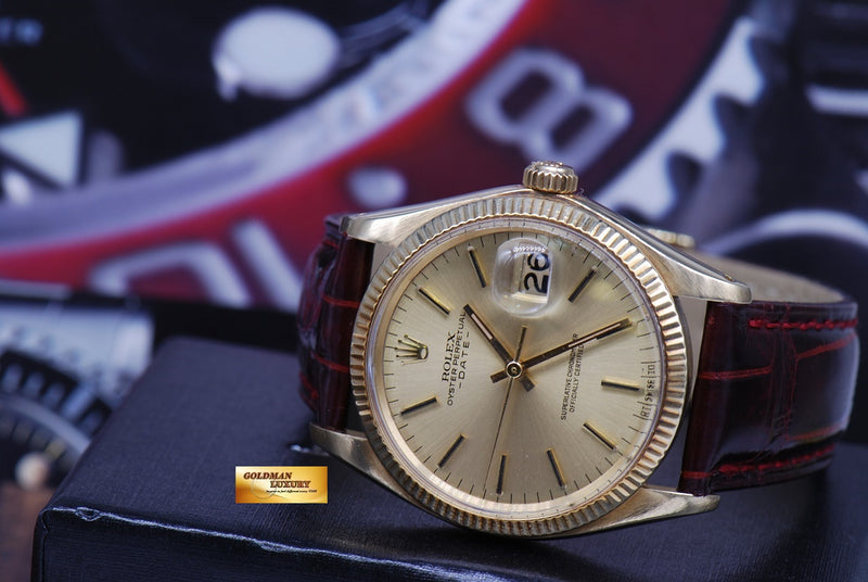 Rolex oyster perpetual cinturino pelle best sale
