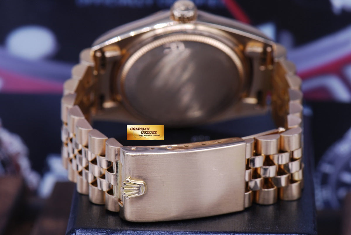 [SOLD] ROLEX OYSTER PERPETUAL DATEJUST 18K ROSE GOLD Ref : 1601 (VERY RARE)