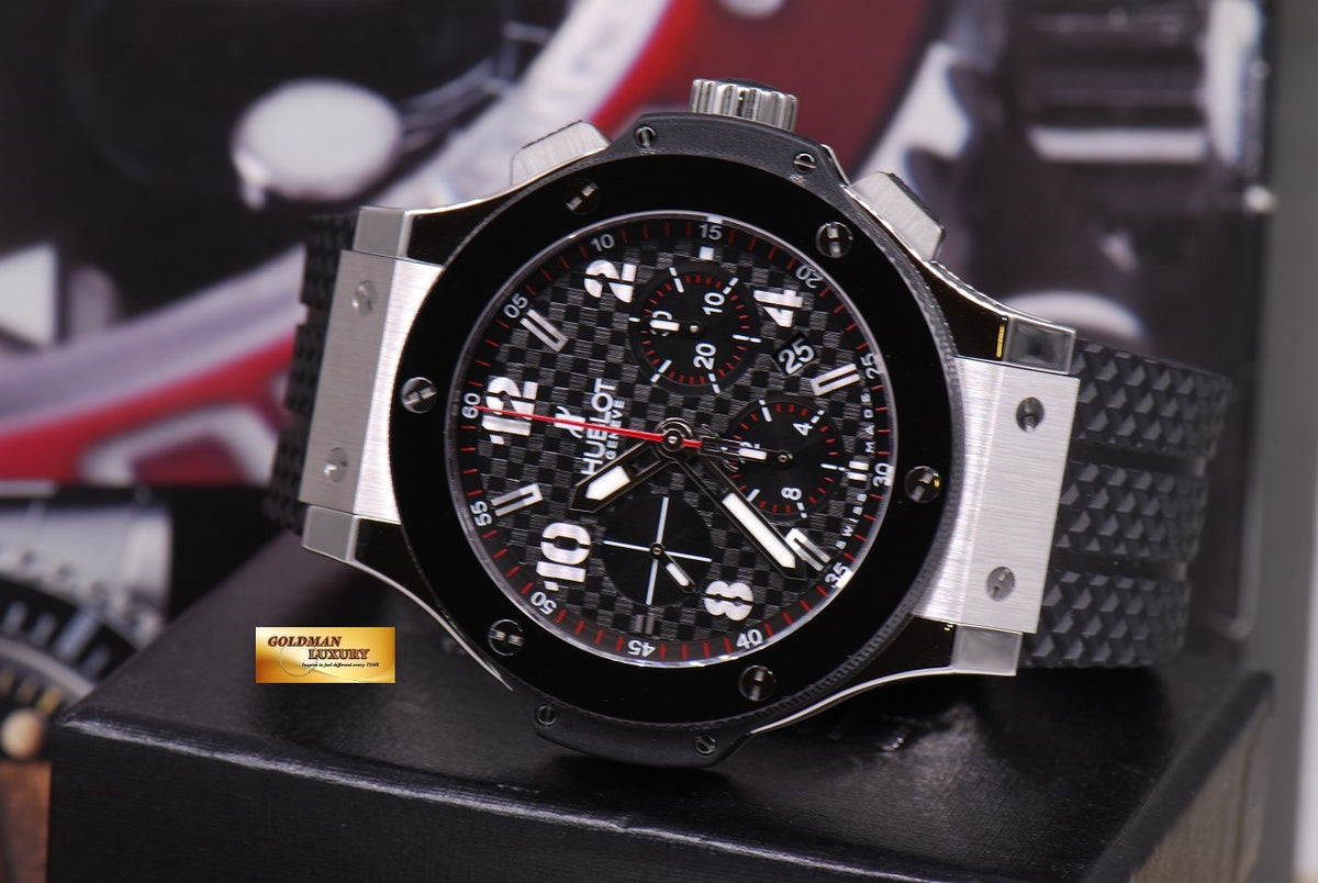 [SOLD] HUBLOT BIG BANG STEEL CERAMIC 44mm CHRONOGRAPH (NEW)