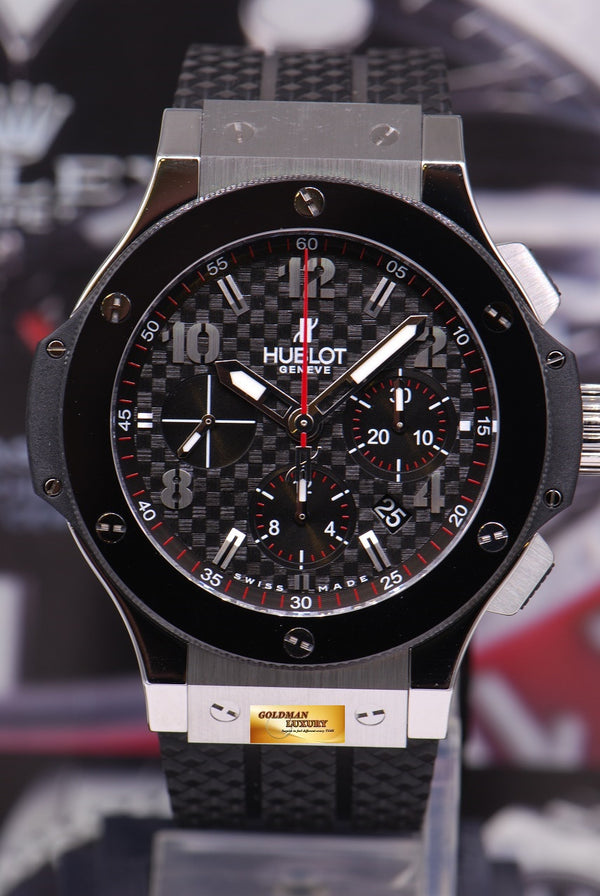 [SOLD] HUBLOT BIG BANG STEEL CERAMIC 44mm CHRONOGRAPH (NEW)