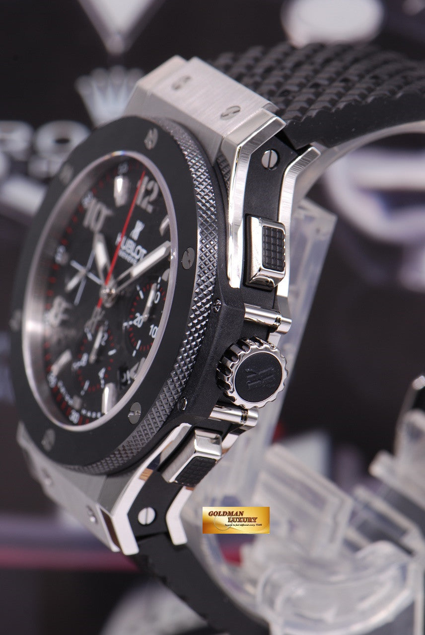 [SOLD] HUBLOT BIG BANG STEEL CERAMIC 44mm CHRONOGRAPH (NEW)