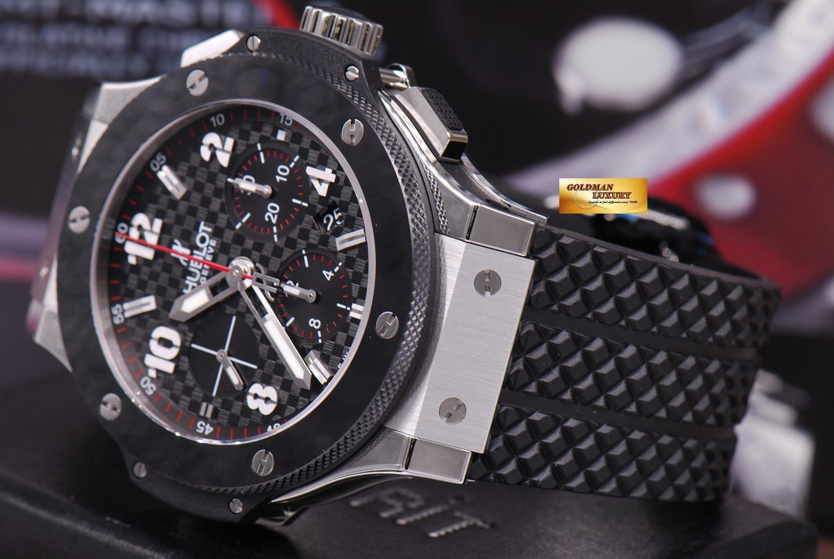 [SOLD] HUBLOT BIG BANG STEEL CERAMIC 44mm CHRONOGRAPH (NEW)