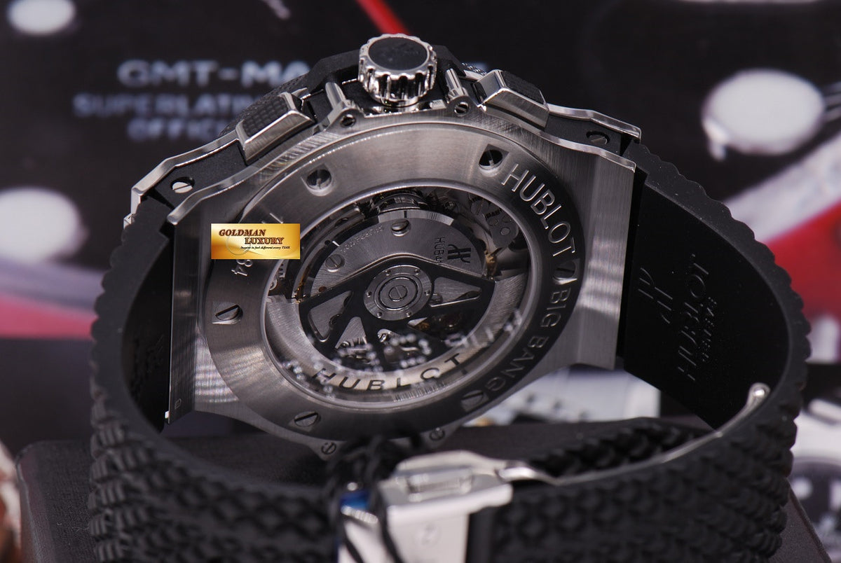 [SOLD] HUBLOT BIG BANG STEEL CERAMIC 44mm CHRONOGRAPH (NEW)