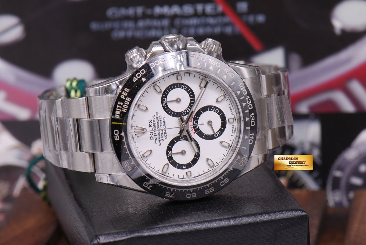 [SOLD] ROLEX OYSTER PERPETUAL DAYTONA CERAMIC BEZEL WHITE Ref : 116500LN (NEW)