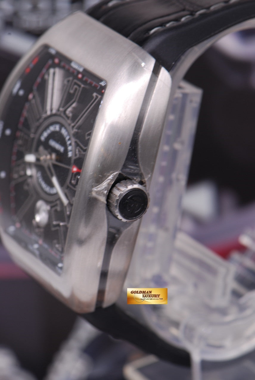 [SOLD] FRANCK MULLER VANGUARD 41mm BRUSHED SS AUTOMATIC Ref V41SCDT (NEW-UNWORN)