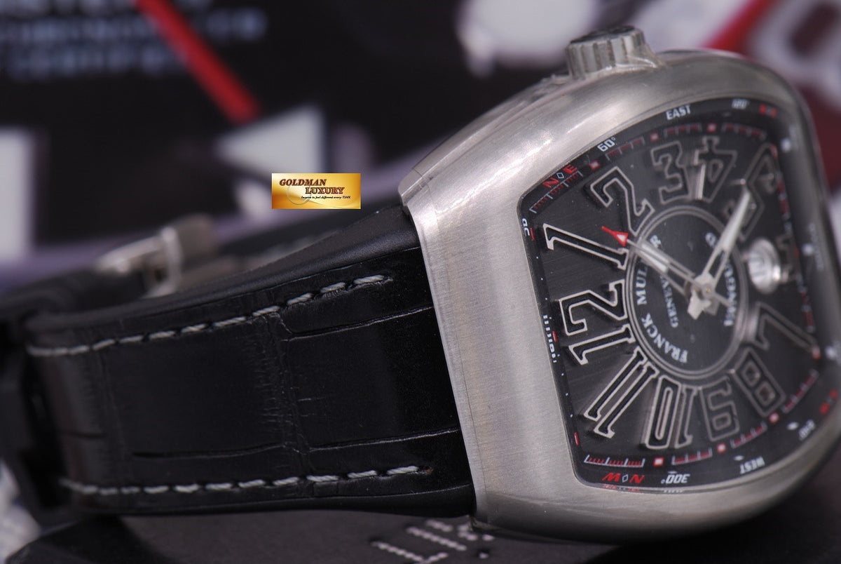 [SOLD] FRANCK MULLER VANGUARD 41mm BRUSHED SS AUTOMATIC Ref V41SCDT (NEW-UNWORN)