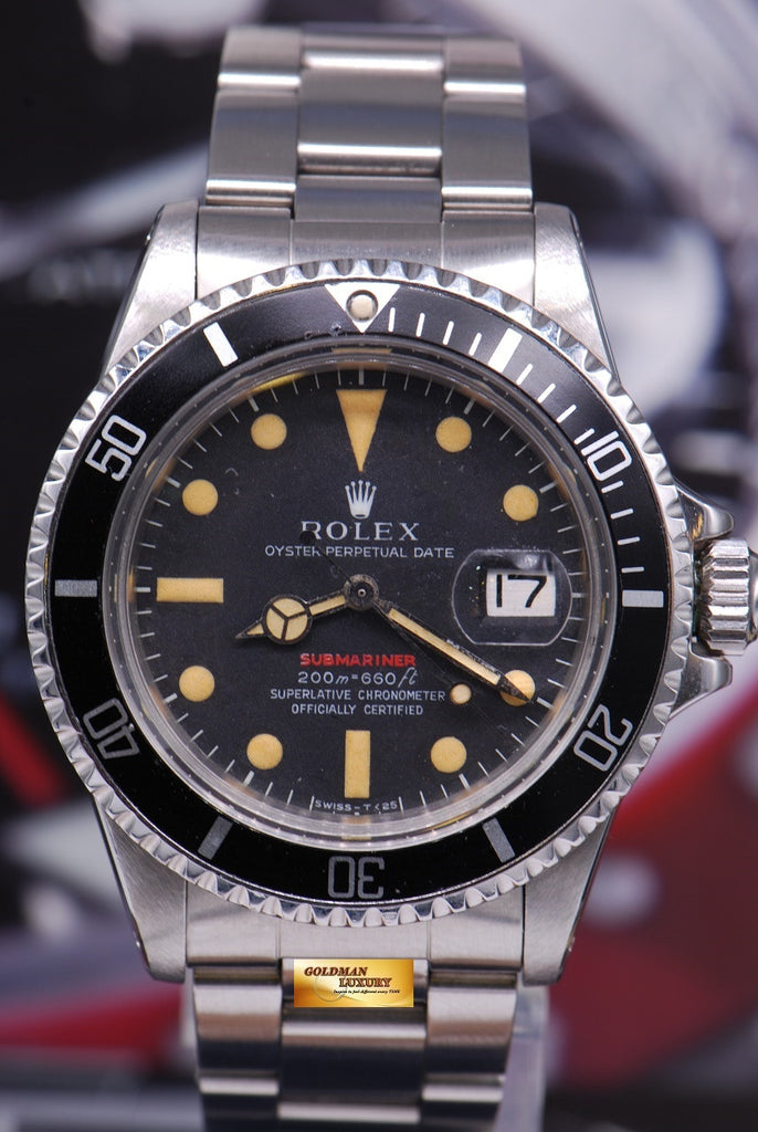 Rolex red submariner meters first online