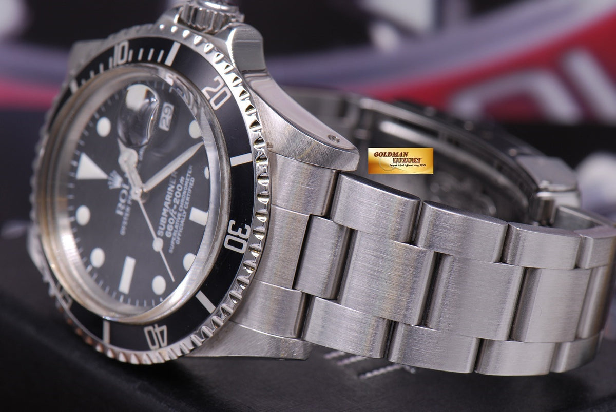 [SOLD] ROLEX OYSTER PERPETUAL SUBMARINER MATTE WHITE Ref : 1680 (VINTAGE MINT)