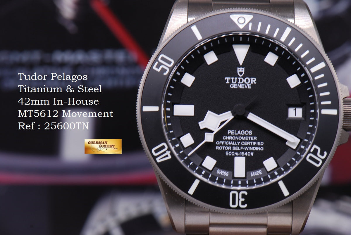 [SOLD] TUDOR PELAGOS TITANIUM STEEL 42mm IN-HOUSE MOVEMENT 25600TN (LNIB)