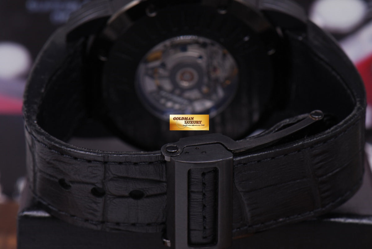 HYSEK IO JUMPING HOURS 47mm PVD BLACK LIMITED EDITION (MINT)