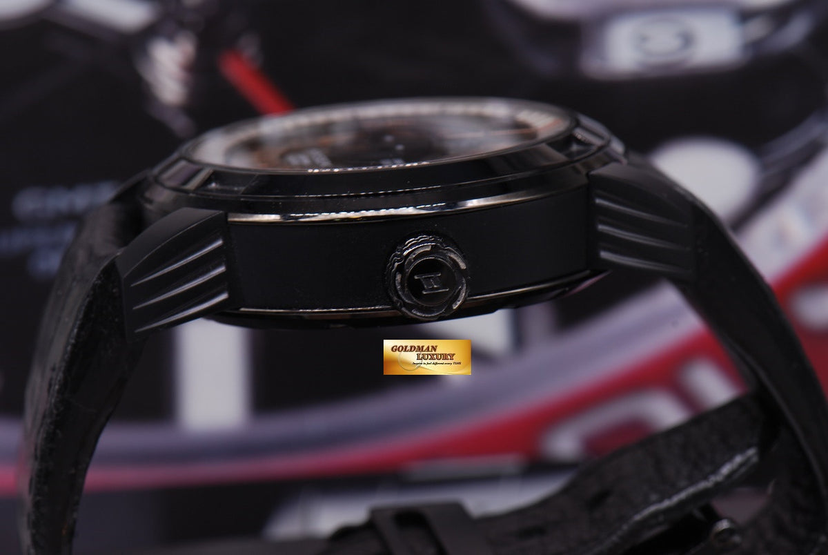 HYSEK IO JUMPING HOURS 47mm PVD BLACK LIMITED EDITION (MINT)