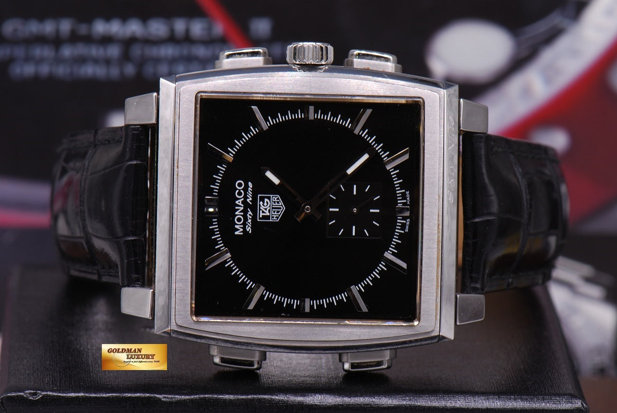 [SOLD] TAG HEUER MONACO SIXTY NINE MANUAL – REVERSIBLE DIGITAL CHRONOGRAPH CW9110 (NEAR MINT)