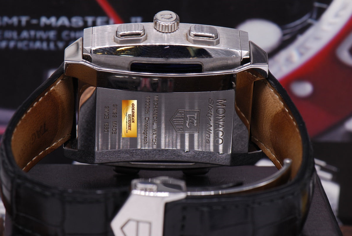 [SOLD] TAG HEUER MONACO SIXTY NINE MANUAL – REVERSIBLE DIGITAL CHRONOGRAPH CW9110 (NEAR MINT)