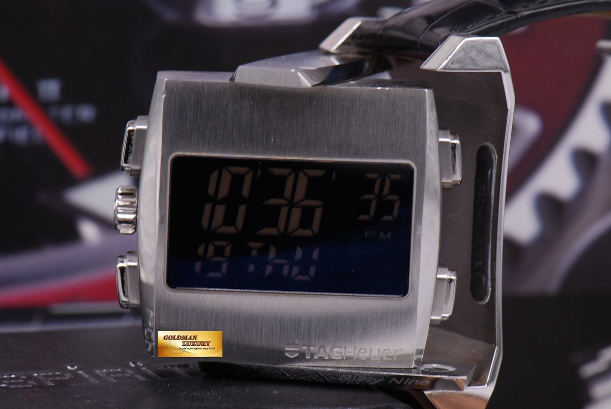 [SOLD] TAG HEUER MONACO SIXTY NINE MANUAL – REVERSIBLE DIGITAL CHRONOGRAPH CW9110 (NEAR MINT)