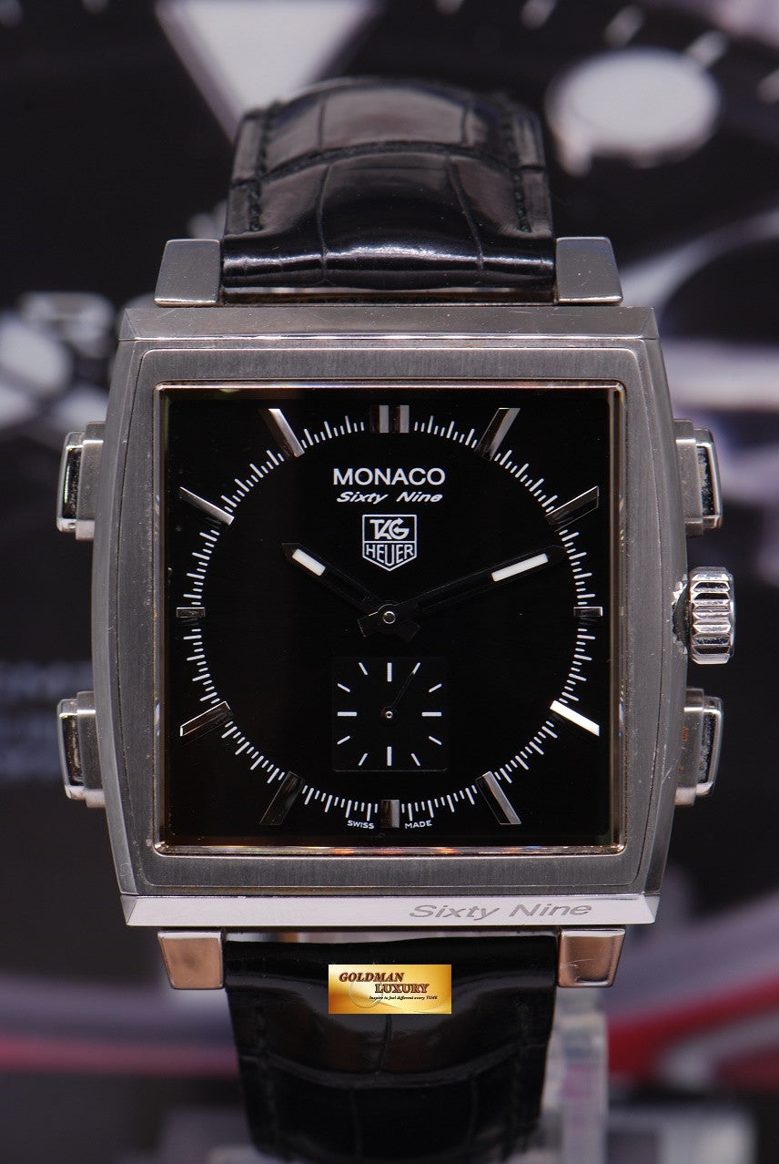 [SOLD] TAG HEUER MONACO SIXTY NINE MANUAL – REVERSIBLE DIGITAL CHRONOGRAPH CW9110 (NEAR MINT)