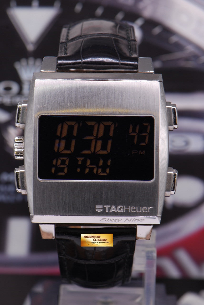 [SOLD] TAG HEUER MONACO SIXTY NINE MANUAL – REVERSIBLE DIGITAL CHRONOGRAPH CW9110 (NEAR MINT)